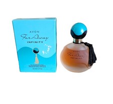 Avon Far Away Infinity Eau De Parfum Spray 1.7 Fluid Ounce New in Damaged Box