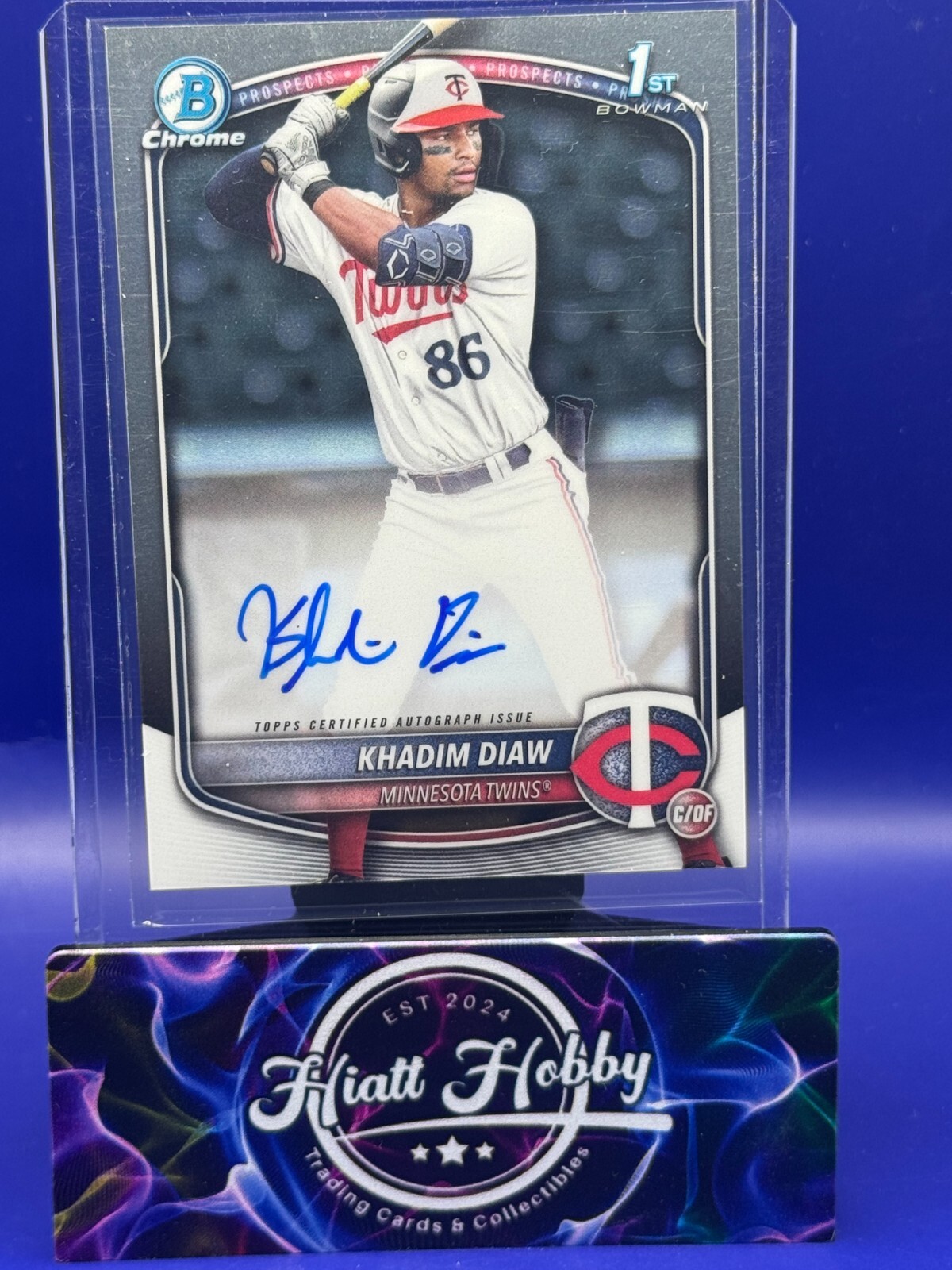 2025 Bowman Chrome - Khadim Diaw #CPA-KDW - Auto (RC, AU)