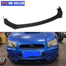 For Subaru Legacy Outback WRX STI Front Bumper Lip Splitter Chin Body Kit