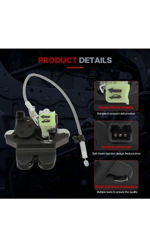 Trunk-Lock or Actuator Latch Release Fit for 2016-2020 KIA Optima 81230D4000 - Picture 2 of 6