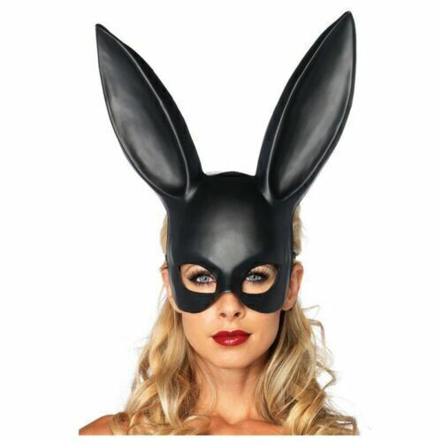 Sexy Long Ears A Halloween Cosplay Rabbit Mask Masquerade Costume - Picture 14 of 15