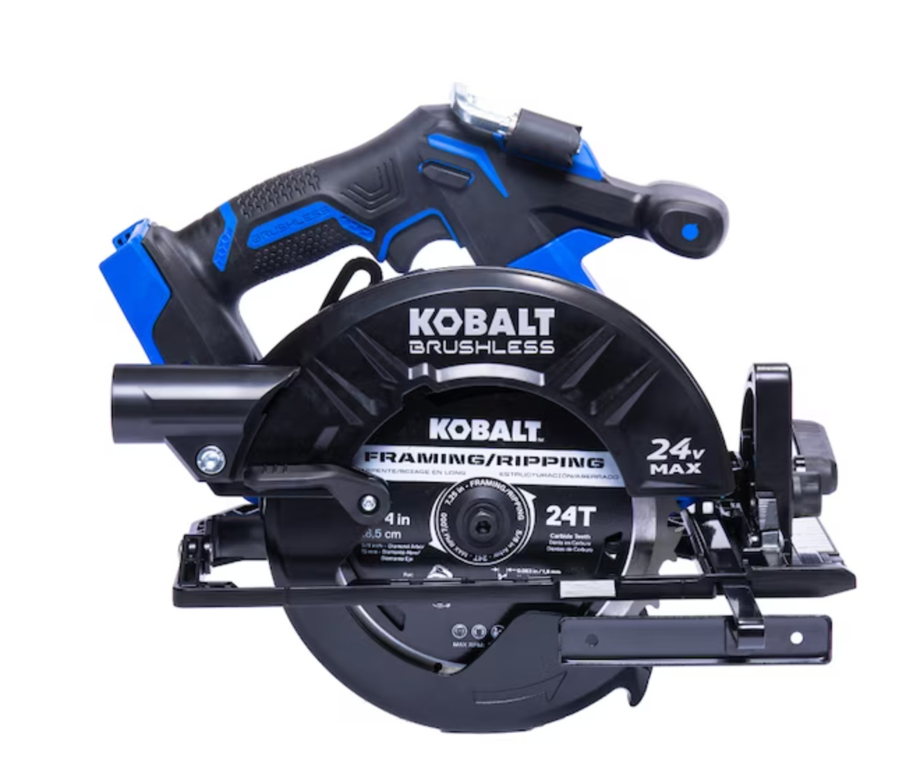 Kobalt 1/2-in Cordless Drill and 7-1/4-in Circular Saw w 24V Li-On Battery, Case