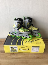 Hype Yellow Lemon Twist Rollerblades Inline Skating Youth Boys Size 5-8
