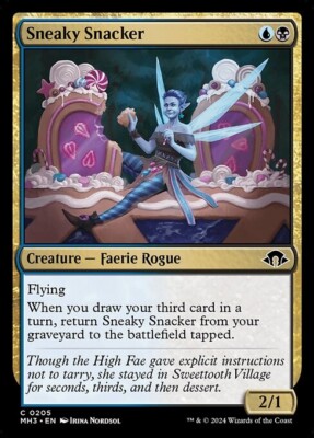 x4 Sneaky Snacker Foil L #205 | MH3 Modern Horizons 3 | MTG