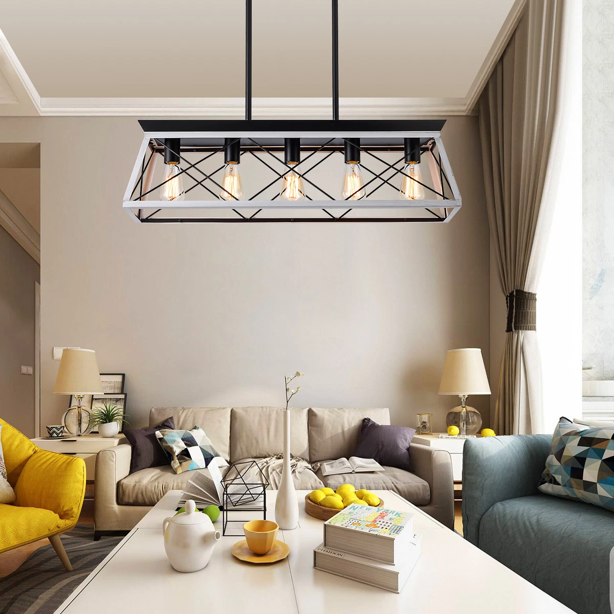 Rustic dining sale room light fixtures