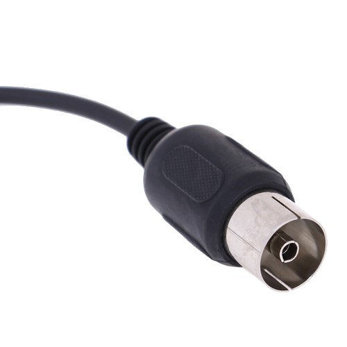 MCX male to IEC female antenna pigtail cable adapter for usb tv dvb-t tun^ZK - Zdjęcie 6 z 8