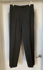 Vintage F by Faconnable High Waisted High Rise Gray Pants Trousers Size 12 EUC
