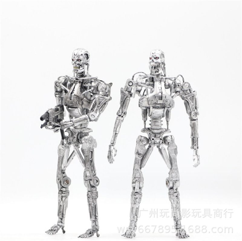 Terminator：Dark Fate T-800 PVC 18cm Figure Model Statue Toy Christmas Gift