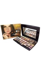 SAFFRON 48 COLOUR NUDE EYESHADOW PALETTE  NEW FREE P&P WITH MIRROR & APPLICATOR
