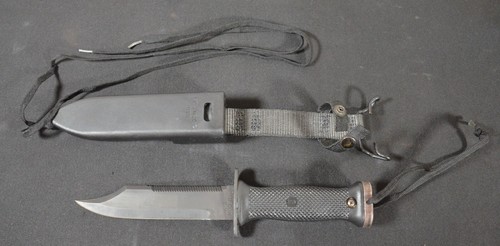 Vintage US Military USN ONTARIO Navy Seal Mark 3 MK3 Mod 0 Dive Knife MINT