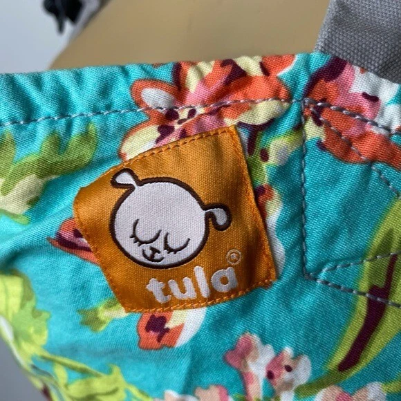 TULA Baby Carrier in Bliss Bouquet Baby Wearing 100% Cotton - Image 3 of 4