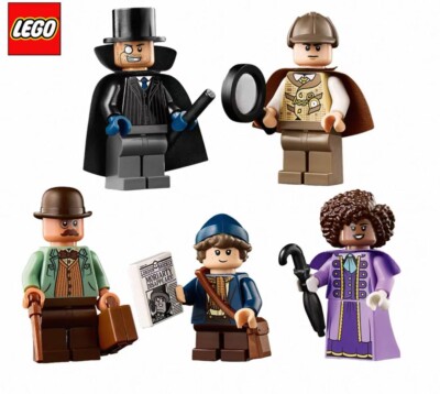 LEGO 10351 : The Sherlock Holmes Book Nook Minifigures Never