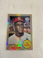 2002 Topps Archives Reserve Chrome #14 Bob Gibson HOF St. Louis Cardinals ⚾️♨️E