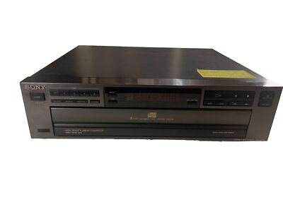 Sony 5-Disc CD Carousel Changer Player CDP-C331 Tested No Remote