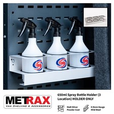 Spray bottle holder (3 Bottle Autosmart) - Garage Shed Van car valet accessory