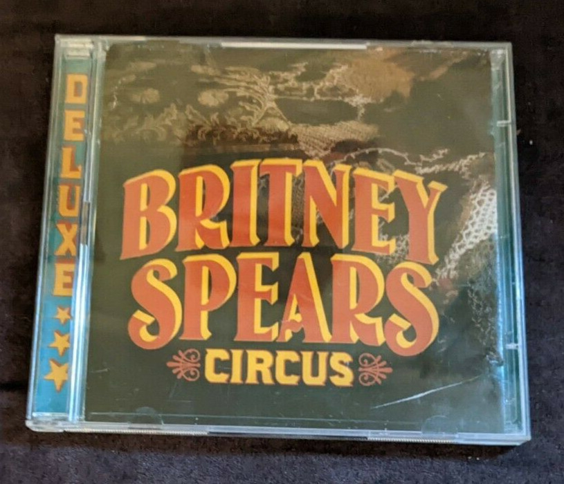Britney Spears - Circus (Deluxe 2 Disc CD / DVD 2008) w/ Poster