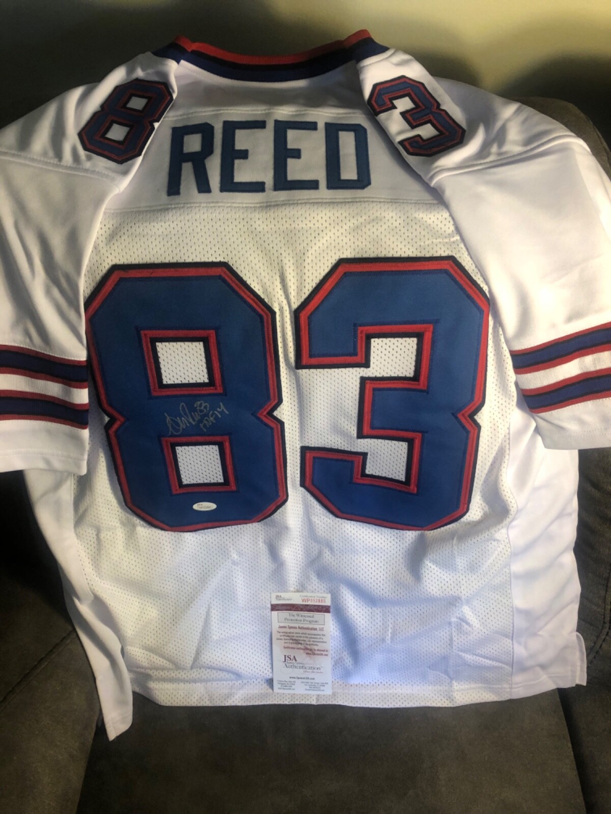 Andre Reed signed Custom jersey Buffalo Bills JSA | eBay