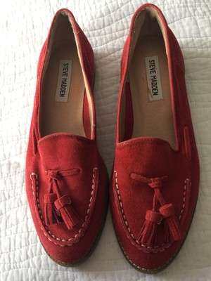 steve madden tassel loafers
