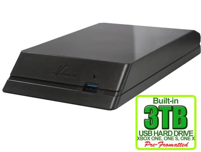 New Avolusion HDDGear 3TB (3000GB) USB 3.0 External XBOX ONE Gaming Hard Drive