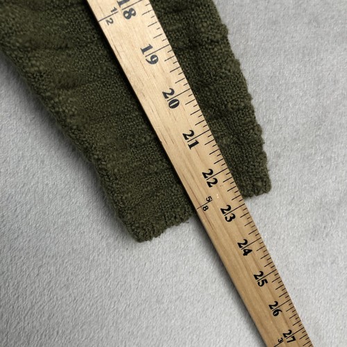 HABITAT Clothes to Live in Size Cardigan Sweater Sz S Green Mock Neck Snap - Picture 11 of 15