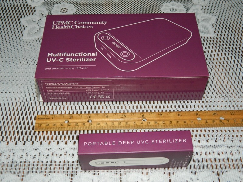 Multifunctional UV-C Sterilizer & Portable  Deep UVC Sterilizer NIB