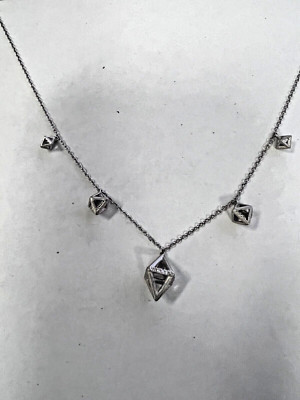 Ella Stein - 3D Pyramid Necklace
