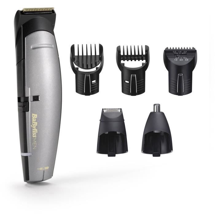 Rifinitore Multiuso 6 In 1 - Babyliss - E830te - Titanium Gold Per Prestazioni D