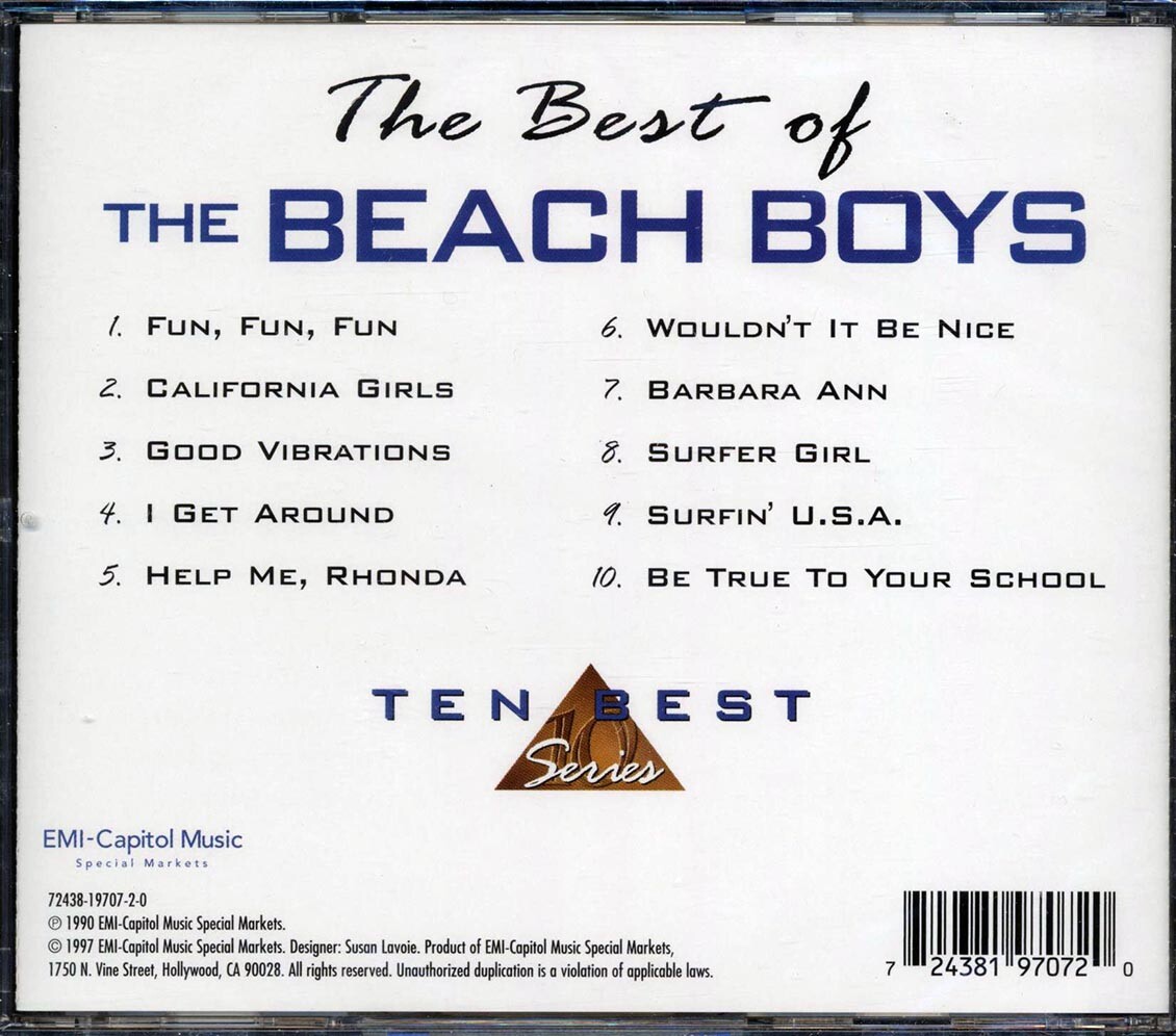 CD The Beach Boys - The Best Of The Beach Boys | eBay