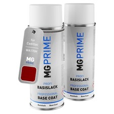 Lack Sprühdosen für Cadillac WA170H Radiant Red Met. Tintcoat 1 Grund Basislack