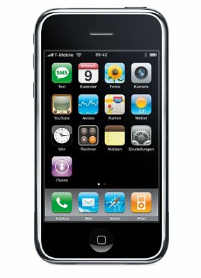 APPLE IPHONE 3G A1303- UNLOCKED, Seller Refurbished, Black
