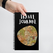 Travel Journal Spiral notebook