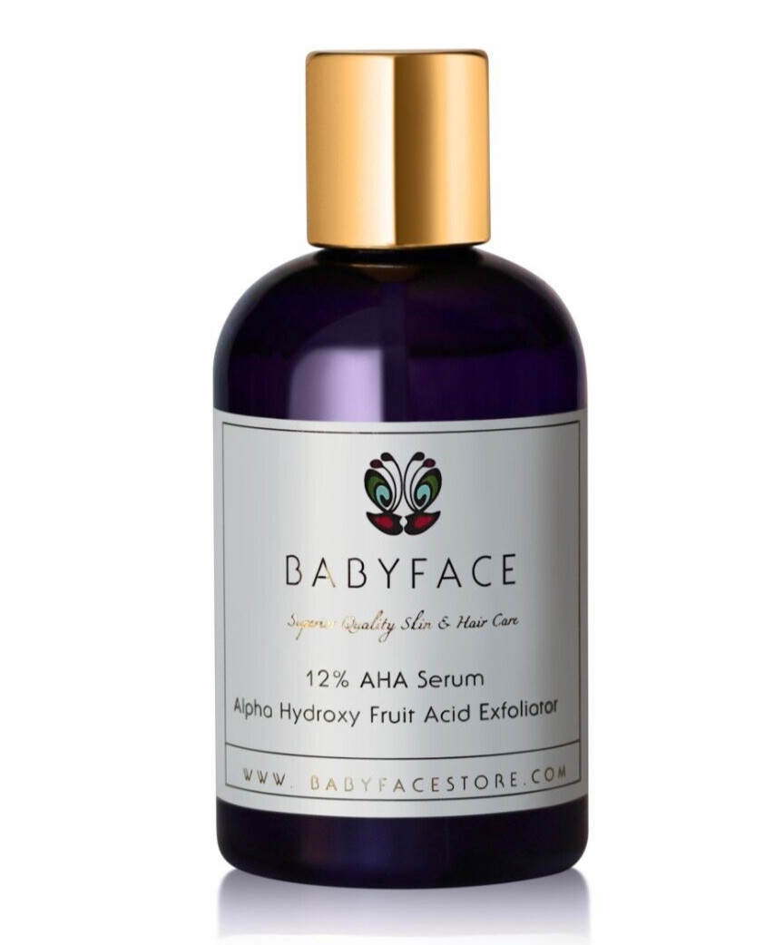 Ex-Strength 12% AHA Serum, Glycolic, Hyaluronic Acid = Smoot