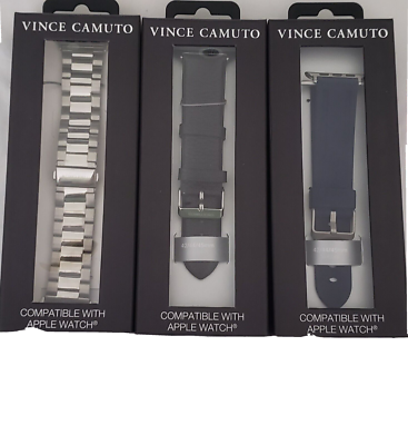 $100 MSRP- Vince Camuto Mulberry Collection Apple Watch Band Set  display picture 1