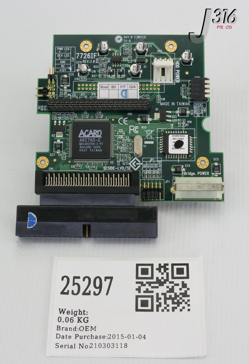 25297 OEM PCB ASSY, SCSIDE-LVD/SE 7726IF | eBay