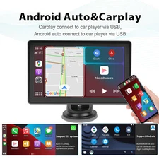 7" HD Portable Car Monitor - Wireless CarPlay/Android Auto, Bluetooth MP5 Player