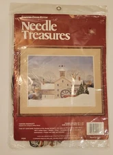 Needle Treasures Counted Cross Stitch 2563 Yankee Ingenuity Winter Scene