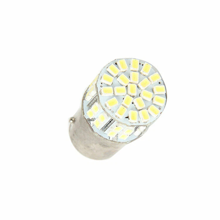 2Pcs Fog Light 50SMD LED Bulb DRL Turn Signal Reverse Lamp White 6000K Universal - Image 3 of 4