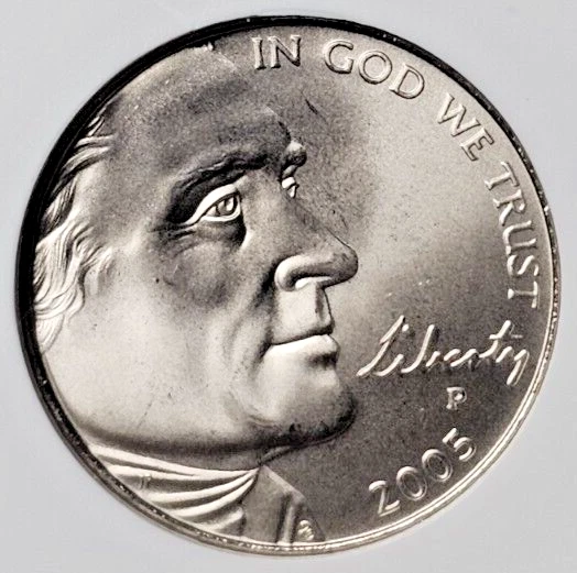 2005 P SMS Ocean View 5C Jefferson Nickel NGC MS67 - Image 4 of 4