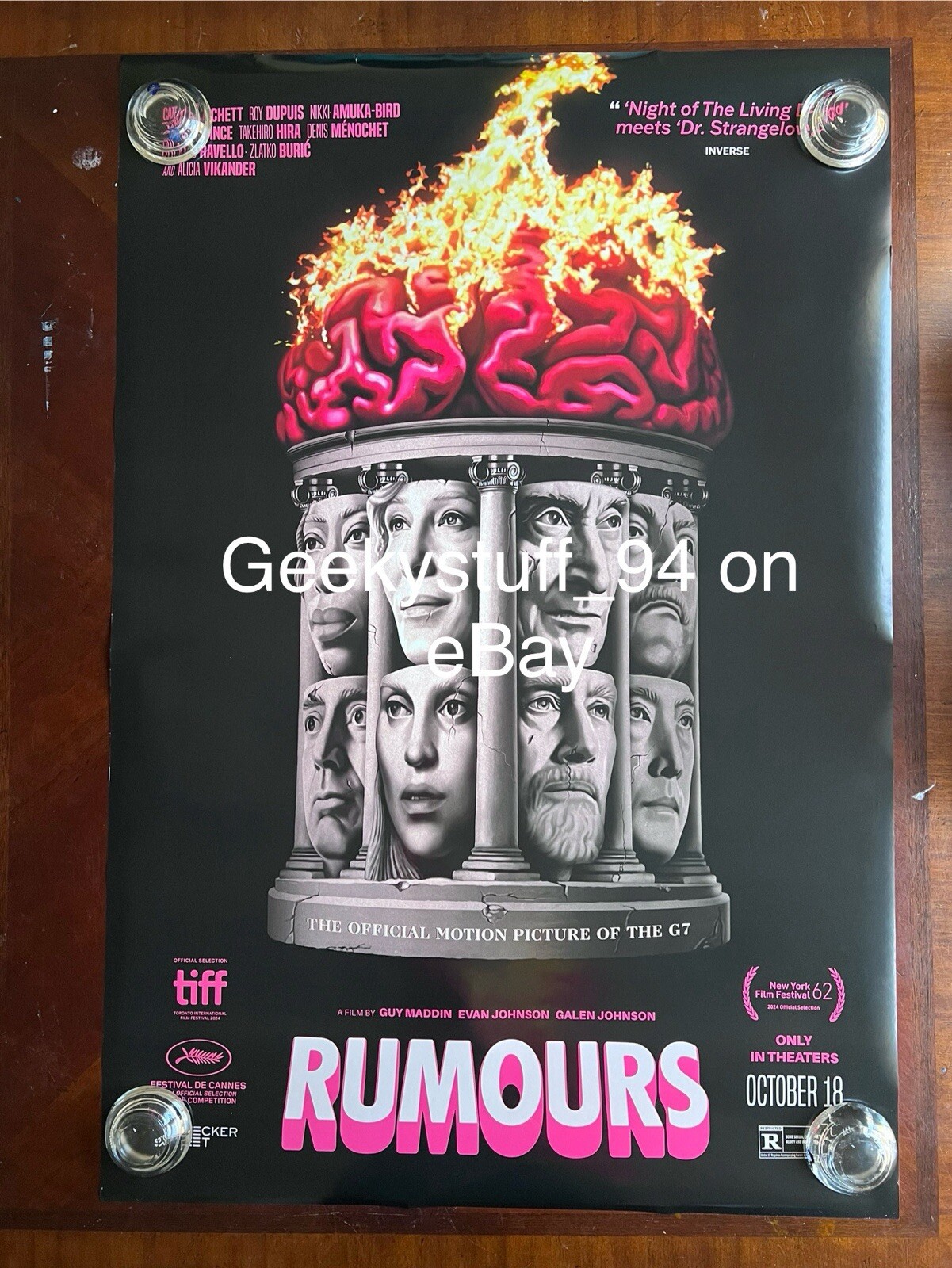 Póster de la película teatral Rumours DS
