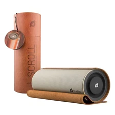Owlee Scroll Premium Portable Bluetooth Wireless Speaker With Leather and Case