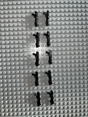 x10 Custom Star Wars Clone Trooper Gun Blaster Rifle DC-15S for Lego minifigures