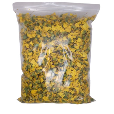 Bio getrocknete Ranawara Blüten (Auriculata Avarampoo) 100% natürlicher ayurvedischer Tee
