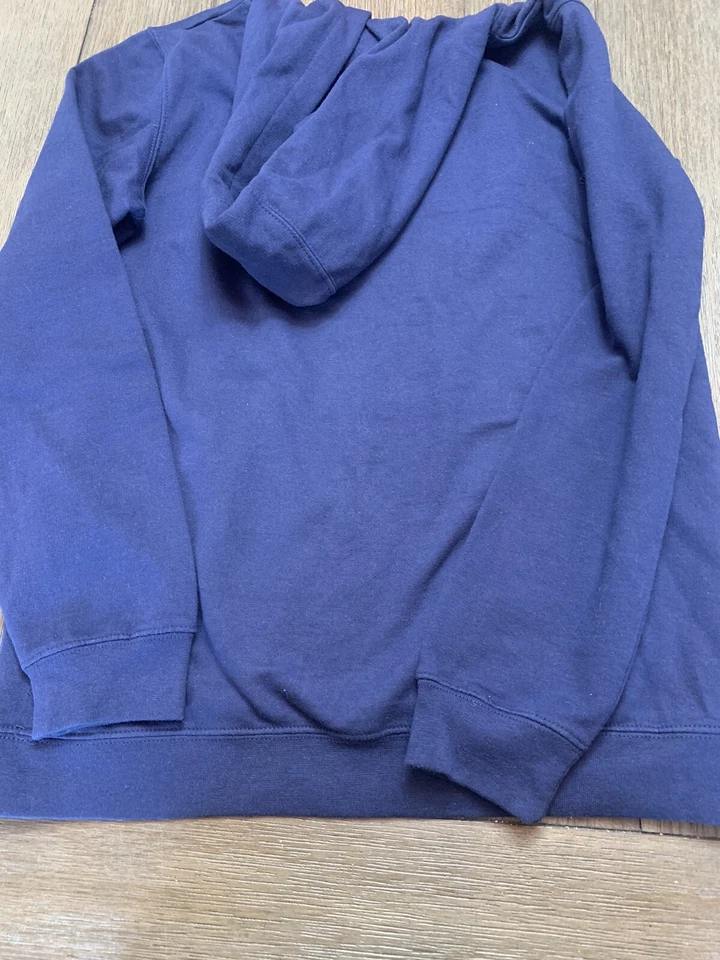 Sudadera con capucha azul marino de los Cleveland Indians de mercancía MLB genuina YL para niños Foto 4 de 4