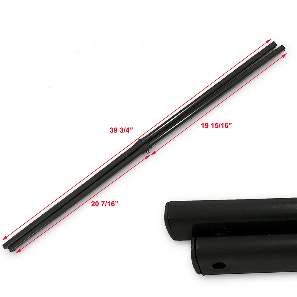 Ozark Trail 13 x13 Straight Leg Canopy/Gazebo SIDE TRUSS Bar Parts 39 3/4" Gray - Image 3 of 4