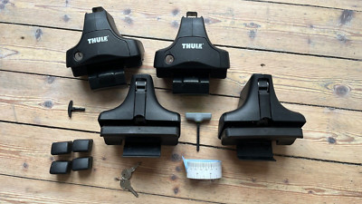 Thule Rapid System 754  4er Pack Fußsatz Stützfußsatz Dachträger  754002