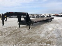 2023 SWS 40' Gooseneck Trailer (3) 10K Axles