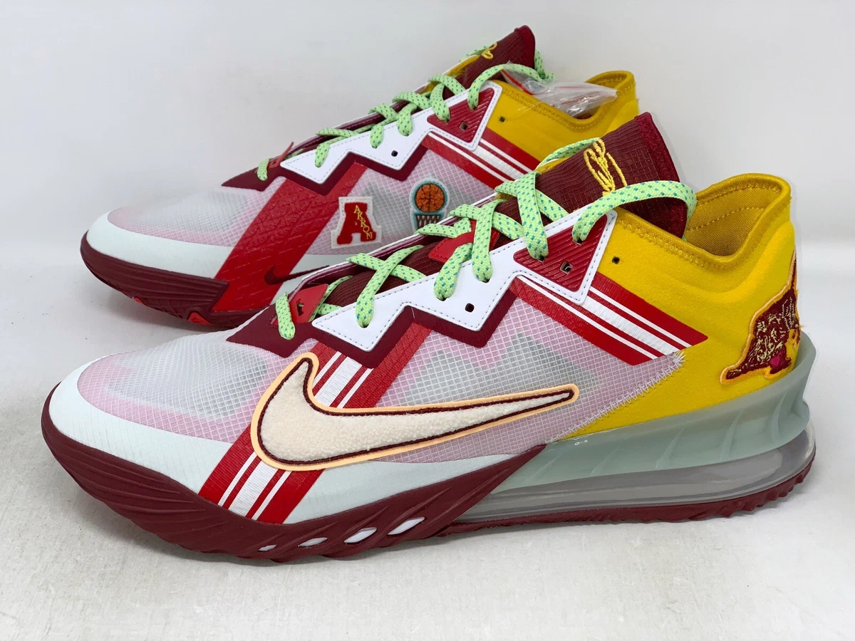 Nike Lebron XVIII 18 Low x Mimi Plange Red Sneaker Size 11.5 BNIB