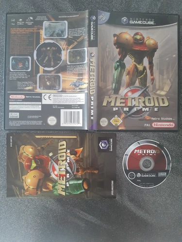 metroid prime 1 nintendo gamecube komplett deutsch german PAL CIB EUR 5 Sprachen