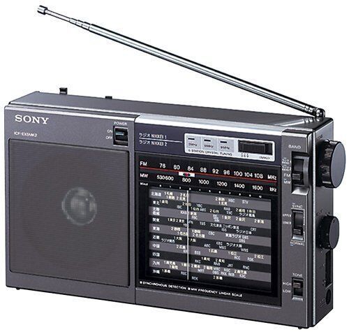 未使用 SONY ICF-EX5MK2 3バンド ポータブルラジオ