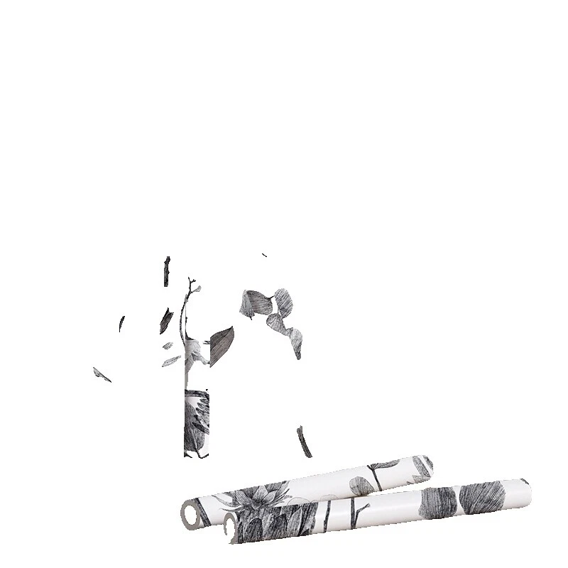 Sala de estar Floral Vinilo Papel Pintado Rollos y hojas